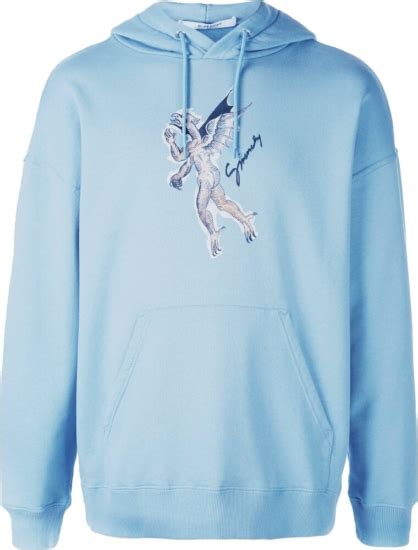 givenchy light blue hoodie replica|givenchy sweatshirt sale.